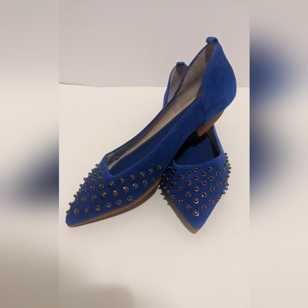 DIESEL ATOMIC BLONDIE Blue  Flats 90s